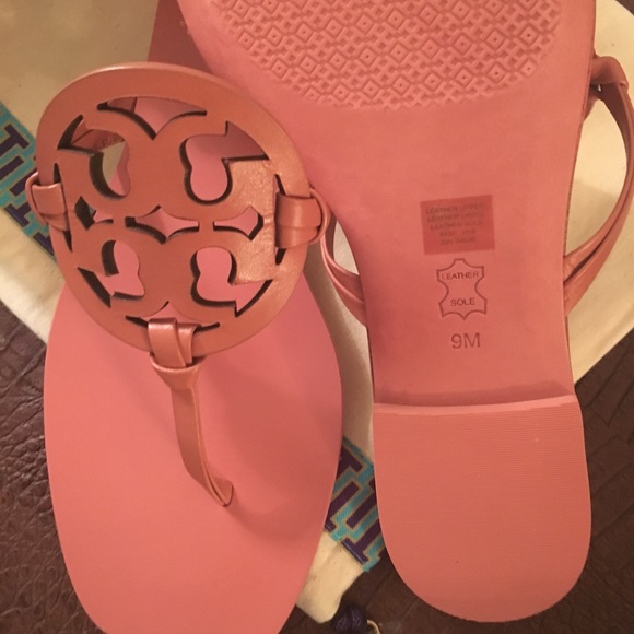 NEW Tory Burch Miller Square Toe Miller Sandals - Picture 4 of 6
